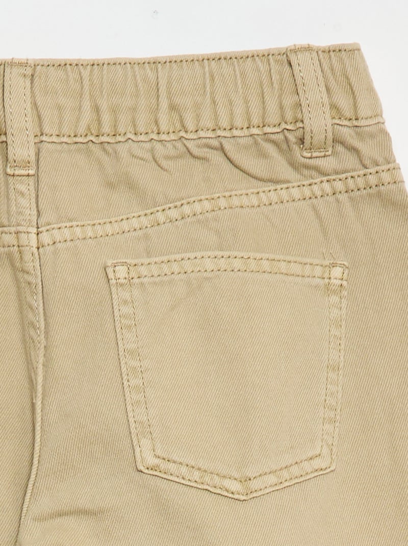 Pantalón wide leg Beige - Kiabi