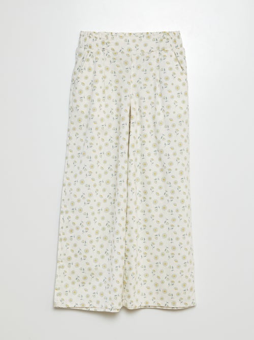 Pantalón wide leg - Kiabi