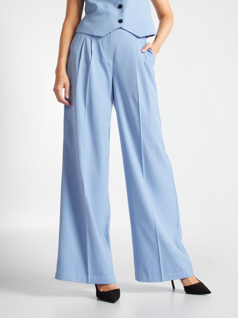 Pantalón wide leg Blu - Kiabi