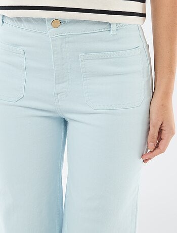 Pantalón wide leg colorido