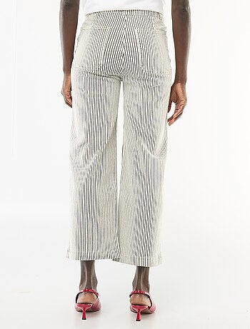 Pantalón wide leg colorido