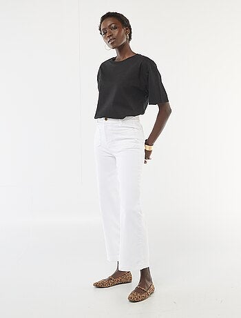 Pantalón wide leg colorido