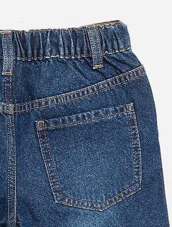 Pantalón wide leg con bordados
