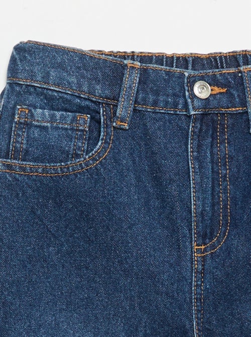 Pantalón wide leg con bordados - Kiabi Pantalón wide leg con bordados - Kiabi