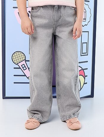 Pantalón wide leg con bordados
