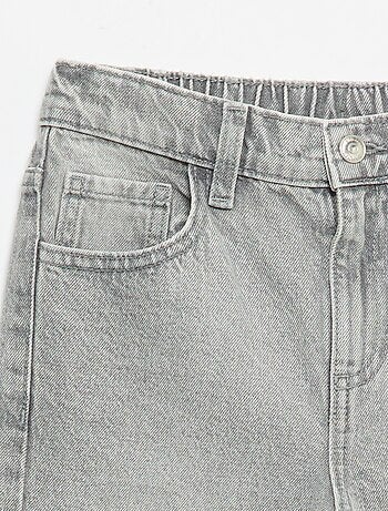 Pantalón wide leg con bordados