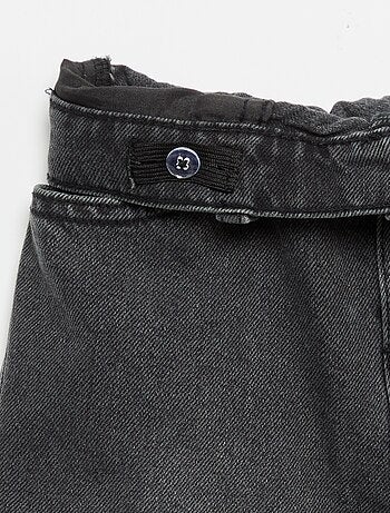Pantalón wide leg con bordados