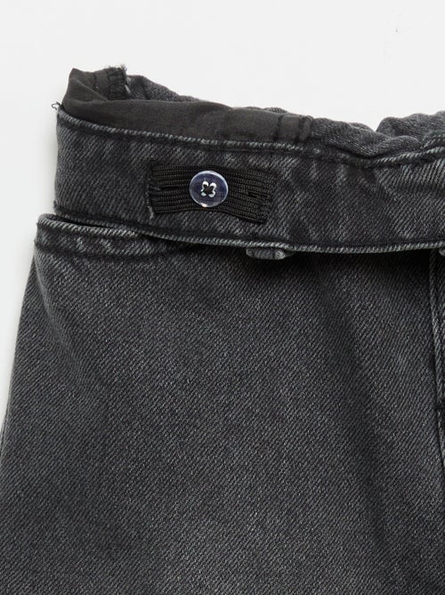 Pantalón wide leg con bordados - Kiabi Pantalón wide leg con bordados - Kiabi