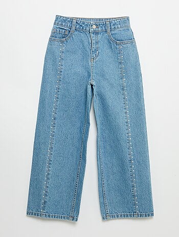 Pantalón wide leg / corte ancho con tachuelas fantasía