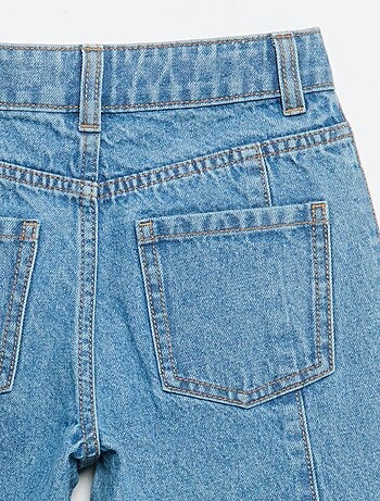 Pantalón wide leg / corte ancho con tachuelas fantasía