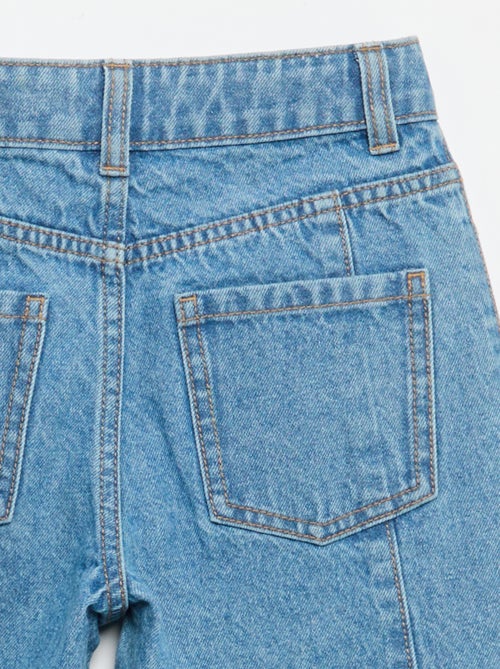 Pantalón wide leg / corte ancho con tachuelas fantasía - Kiabi