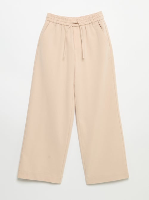 Pantalón wide leg / de corte ancho - Kiabi