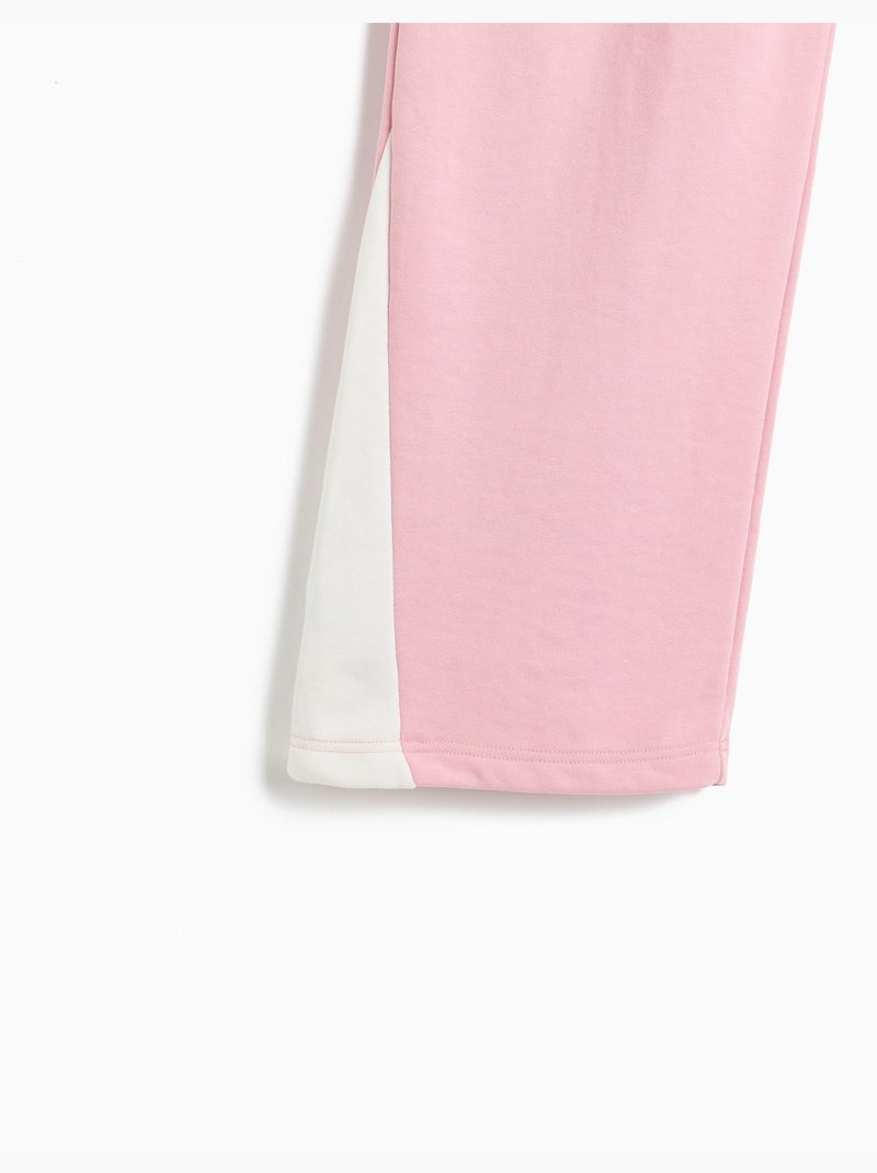 Pantalón wide leg de felpa, mo fashion Rosa - Kiabi