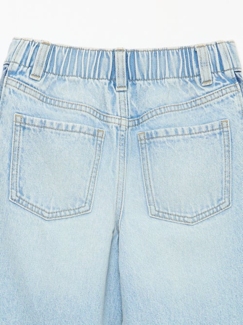 Pantalón wide leg en 2 tonos - Kiabi