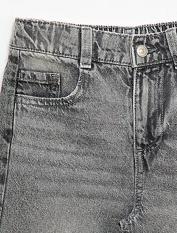 Pantalón wide leg en 2 tonos