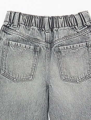 Pantalón wide leg en 2 tonos