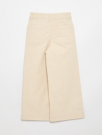 Pantalón wide leg fit / corte ancho