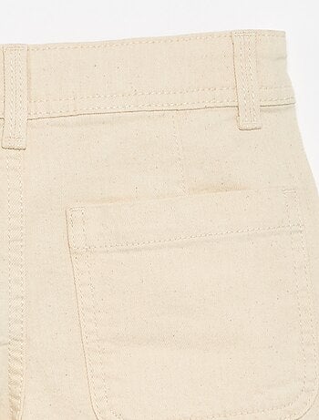 Pantalón wide leg fit / corte ancho