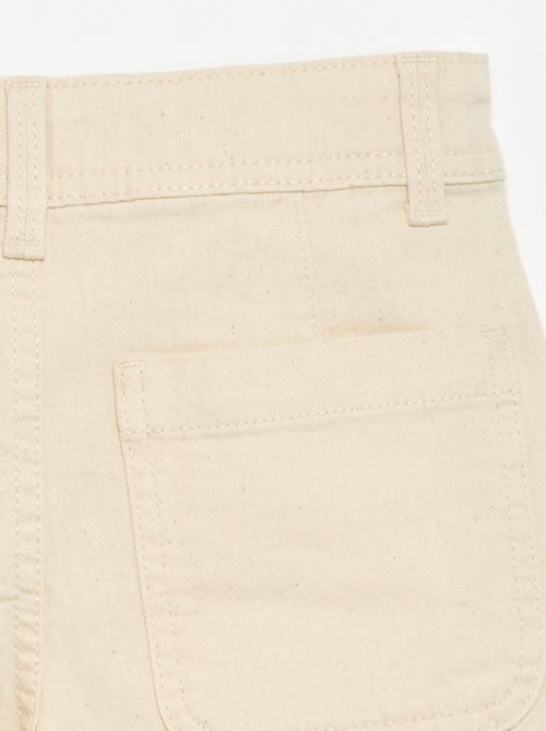 Pantalón wide leg fit / corte ancho - Kiabi Pantalón wide leg fit / corte ancho - Kiabi