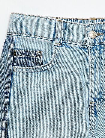 Pantalón wide leg fit / corte ancho en 2 tonos