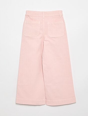 Pantalón wide leg fit / corte ancho