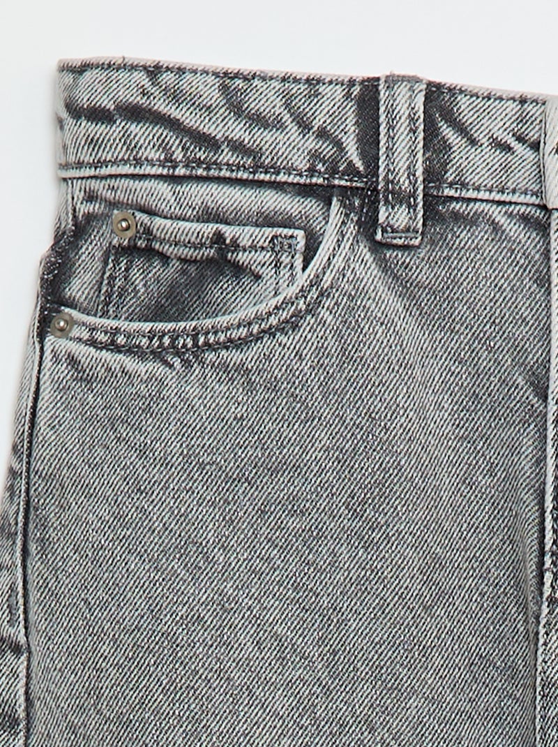 Pantalón wide leg Gris - Kiabi