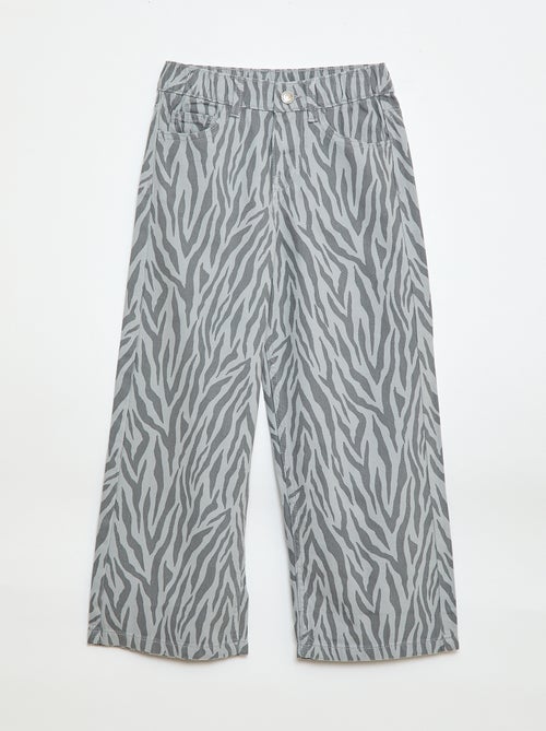 Pantalón wide leg - Kiabi Pantalón wide leg - Kiabi