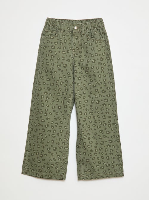 Pantalón wide leg - Kiabi