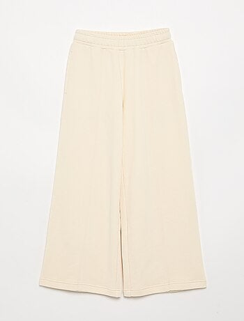 Pantalón wide leg liso