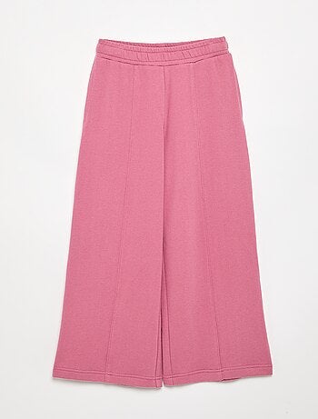 Pantalón wide leg liso