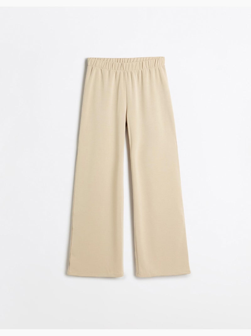 Pantalón wide leg, MO Fashion Beige - Kiabi