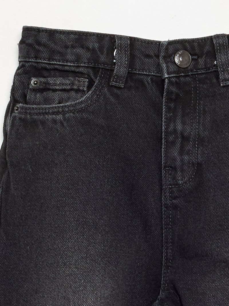 Pantalón wide leg Negro - Kiabi