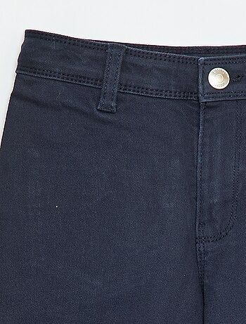 Pantalón wide leg sin bolsillos delanteros