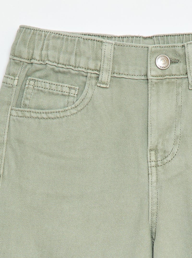 Pantalón wide leg Verde - Kiabi