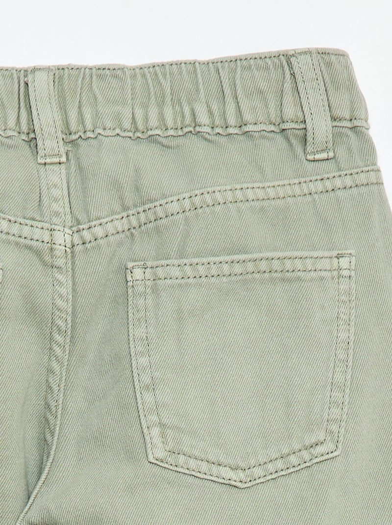Pantalón wide leg Verde - Kiabi