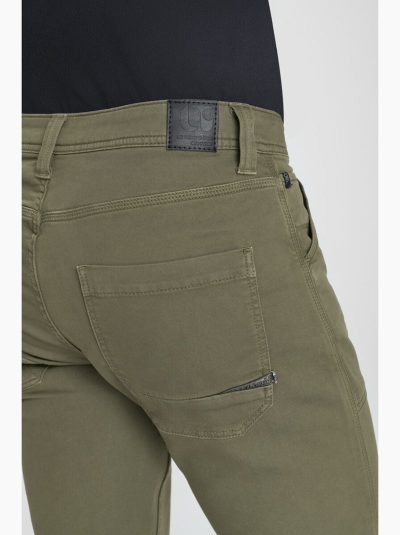 Pantalón WORK JOG amplio y holgado Caqui - Kiabi