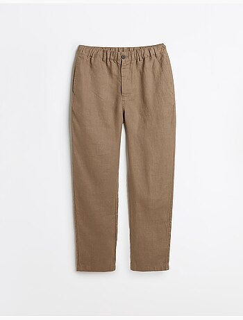 Pantalones 100% lino, MO Fashion