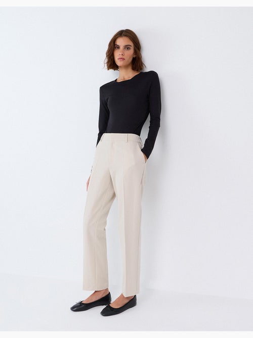 Pantalones a medida, mo fashion - Kiabi Pantalones a medida, mo fashion - Kiabi