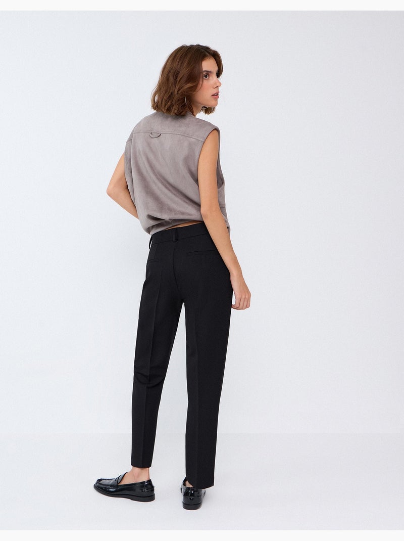 Pantalones a medida, mo fashion Negro - Kiabi