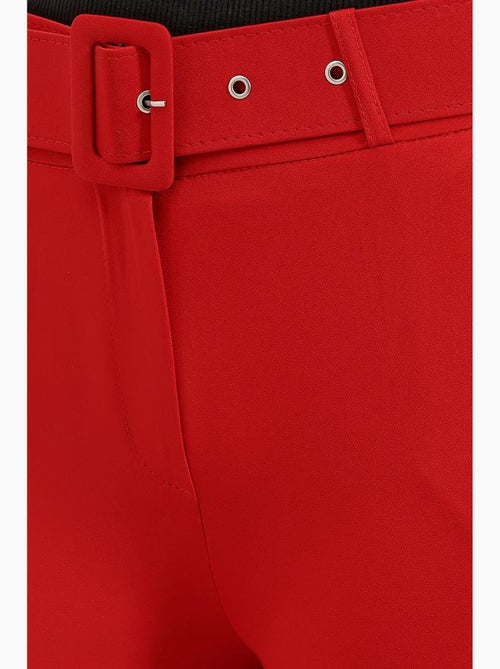 Pantalones acampanados con cinturón bdart - Kiabi Pantalones acampanados con cinturón bdart - Kiabi