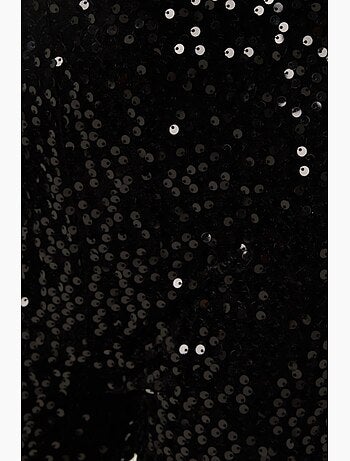 Pantalones acampanados con lentejuelas hiccup