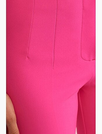 Pantalones acampanados de cintura alta dilvin