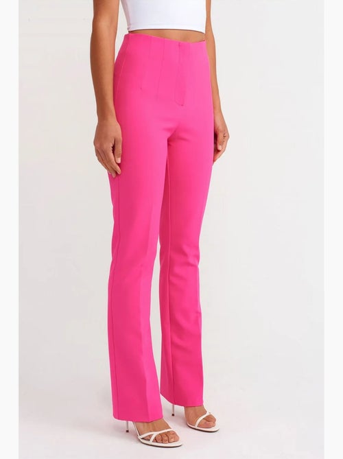 Pantalones acampanados de cintura alta dilvin - Kiabi