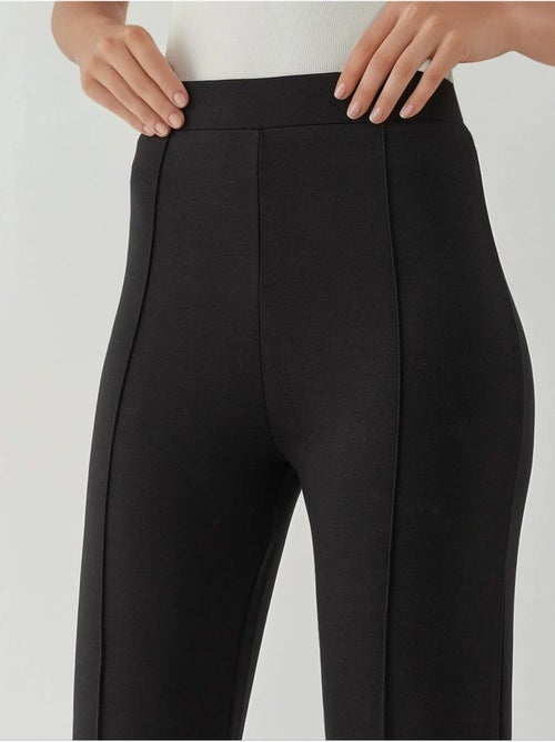 Pantalones acampanados de cintura alta hiccup - Kiabi