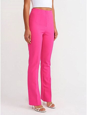 Pantalones acampanados de cintura alta