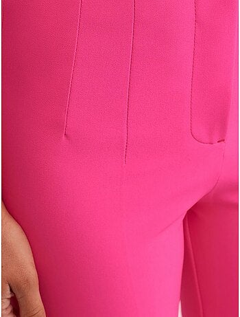Pantalones acampanados de cintura alta