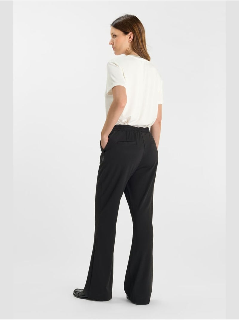 Pantalones acampanados NATASH Negro - Kiabi