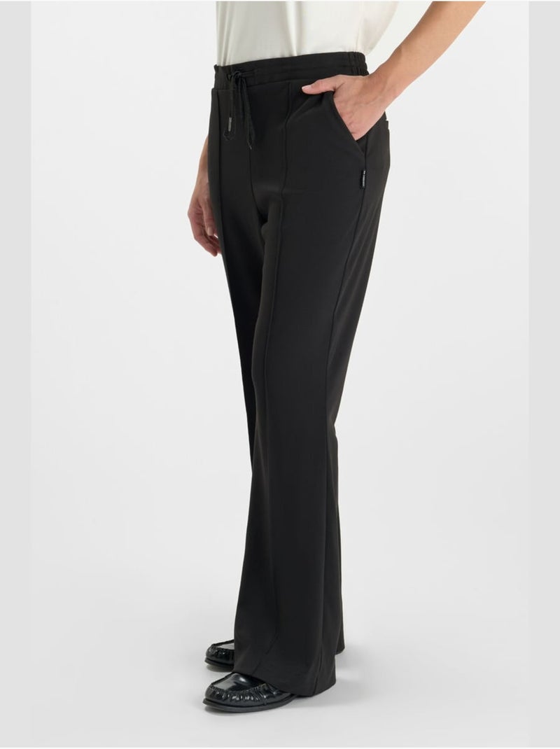 Pantalones acampanados NATASH Negro - Kiabi