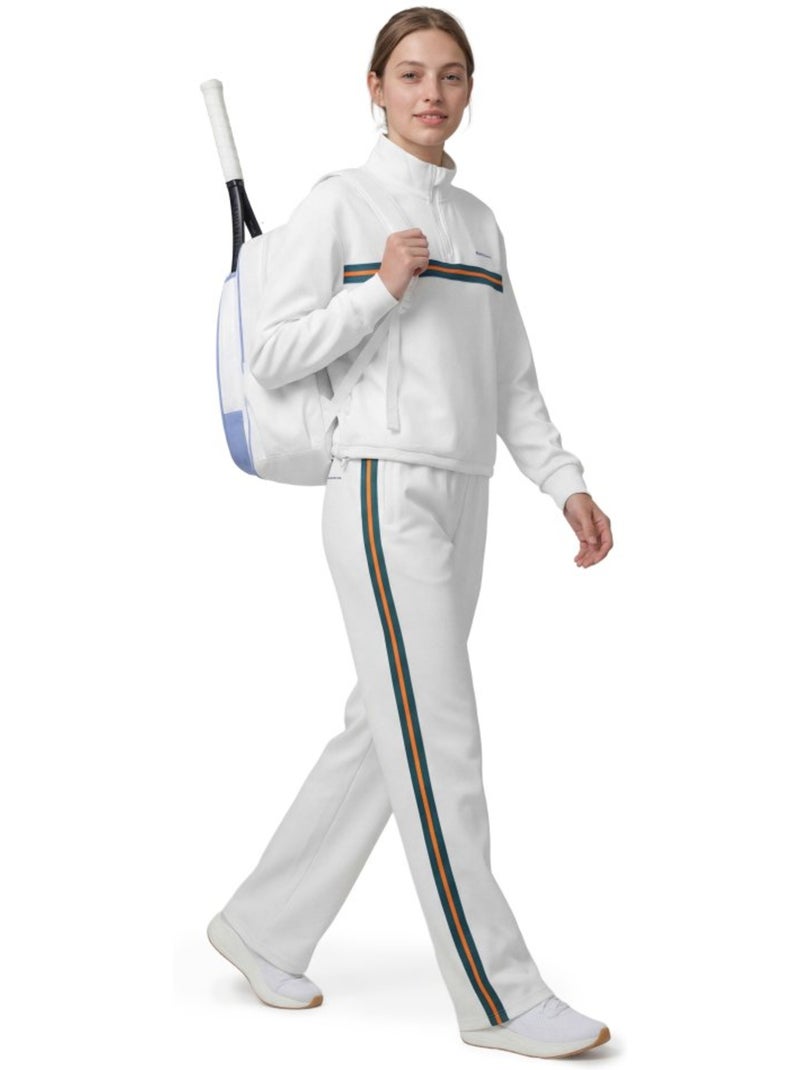 Pantalones acampanados tenis mujer tenis mujer volley-w Blanco - Kiabi