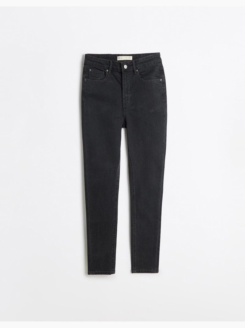 Pantalones ajustados ajustados, mo fashion Gris - Kiabi